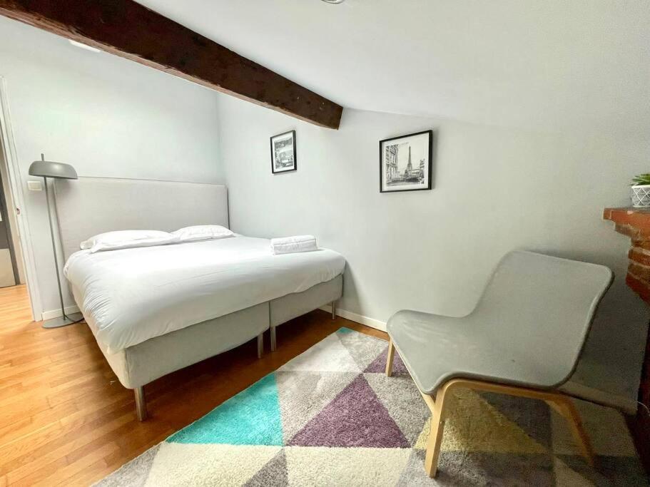 Le Charmeur - Appartement Climatise Avec 2 Chambres - Hypercentre Toulouse Exteriör bild